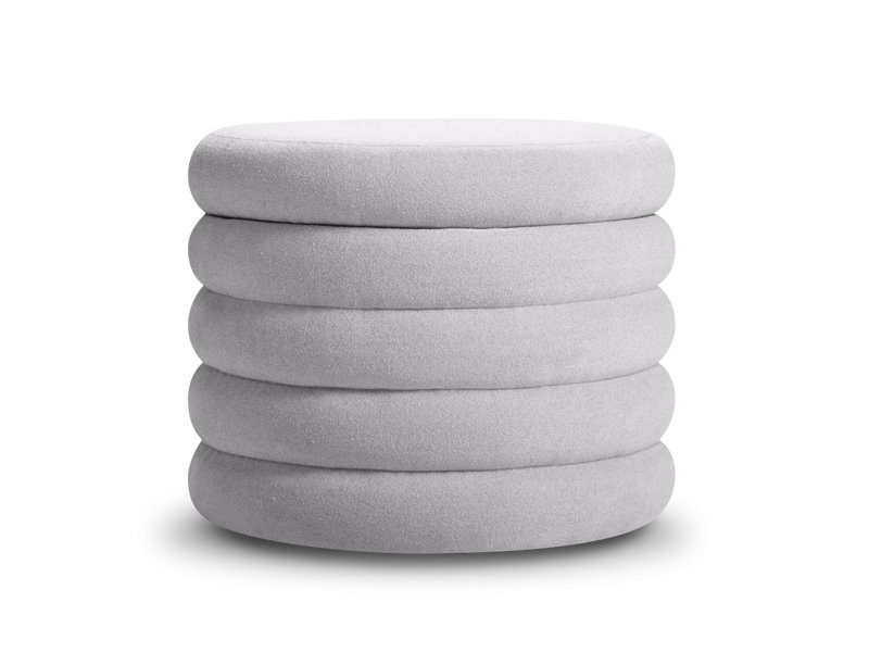 Пуф Поул Bucle Silver