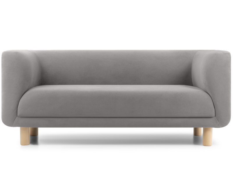 Кушетка Венето Velvet Smoke