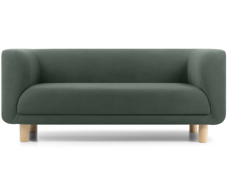 Кушетка Венето Velvet Green